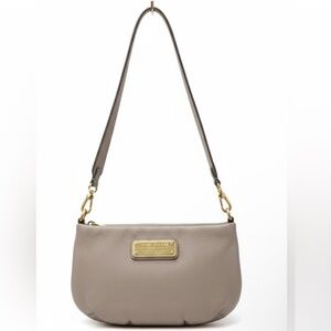 Marc Jacobs Gray Leather Crossbody Bag